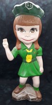 Girl Scout Ceramic Figurine Calumet Council 1957-1977 -Vintage Scouting ... - £15.81 GBP