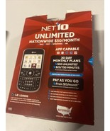 NEW Sealed LG900G Black Net10 LG Cell Phone Brand New in Box - $29.70