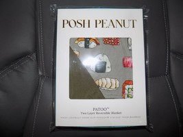 Posh Peanut Sushi Mushi &amp; Solid Color Moss Patoo NEW - £232.82 GBP