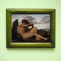Fallen Angel, Wall Art, Catholic Art, Alexandre Cabanel, Poster and Canvas  - £9.59 GBP+