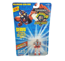 VINTAGE 1994 PLAYMATES SUPERHUMAN SAMURAI SYBER-SQUAD SERVO FIGURINE FIG... - £22.02 GBP