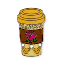 Beauty and the Beast Disney Pin: Belle Coffee Cup  - £9.96 GBP