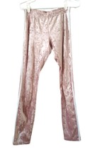 Eye candy light mauve pink velvet leggings M - £23.98 GBP