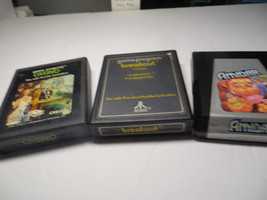 Atari 2600 Games - Amidar, Breakout and Casino - £6.30 GBP
