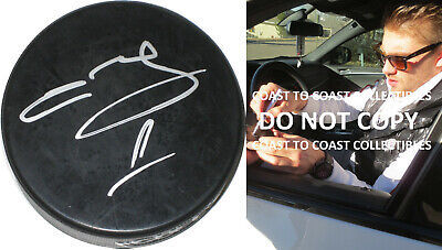 Primary image for Semyon Varlamov Islanders, Capitals signed, autographed Hockey Puck, COA proof