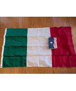 Italy National Nylon Flag 3x5 Feet Nylgo Box New-
show original title

O... - $755.68 MXN