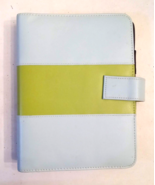 Blue Green Cover Calendar Planner Junk Journal Personal Organizer 3 Ring... - $185.79 MXN