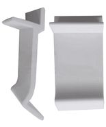 8 Table Rim Clips 3/4'' x 1-9/16'' - Helps Support Glass Tabletops - $12.07