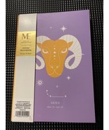  Modern Expressions Zodiac Notebook Journal  80 Lined Pages -    ARIES - £4.66 GBP