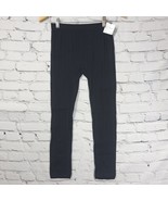 West Loop Black Textured Fleece Lined Leggings For Women Size S/M NEW - $11.88