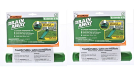 Downspout Extension 8&#39; FT Drain Away, Green Vinyl - Frost King DE200 (2-... - $16.82