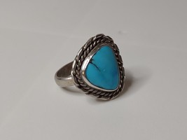 Heavy Vintage Sterling Silver Ring Size 6.5 - £63.71 GBP