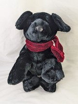 Russ Ginger Black Lab Dog Plush Puppy 9 Inch Stuffed Animal Toy - £19.30 GBP