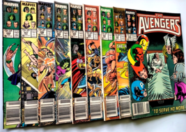 Avengers, 1987-1988, 9 Comic Lot, 280 Thru 288, Good/Very-Good Cond - £19.61 GBP