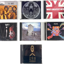 The Who 7 CD Lot Quick One Tommy Whos Next Millenium Hits Townshend Iron Man - £37.81 GBP