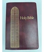 Holy Bible Regency KJV Giant Print BurgundyLeather 885CBG Indexed Red Le... - £12.94 GBP