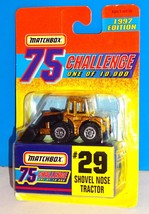 Matchbox 1997 Edition 75 Challenge Gold #29 Shovel Nose Tractor - £3.11 GBP