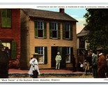Mark Twain at Boyhood Home Hannibal Missouri MO UNP WB Postcard S10 - £4.70 GBP