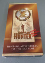 American Hunter (2002) VHS Tape Extreme Ed. Hunting Adventures To The Ex... - £10.98 GBP
