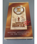 American Hunter (2002) VHS Tape Extreme Ed. Hunting Adventures To The Ex... - £11.17 GBP