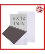 2Pack 6061 T651 Aluminum Sheets 6x12x1/4 Inch - Durable &amp; Heat Treatable... - $41.57