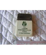 Vintage 1974 Lansing Sportsman&#39;s Club Cigar Cigarette Lighter - $577.03 MXN
