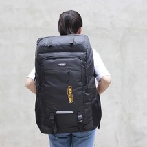 80L unisex men backpack travel pack  bag pack waterproof Outdoor Mountaineering  - £116.97 GBP