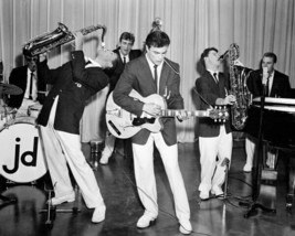 Rock Pretty Baby 1957 John Saxon on guitar Rod McKuen and band 11x17 poster - $19.99