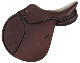 Henri De Rivel Laureate Leather IGP Saddle Horseback Riding Brown - £1,129.09 GBP