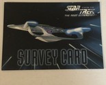Star Trek The Next Generation Trading Card Season 5 Survey Card - $1.97