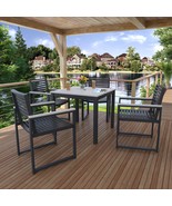 Modern 4 Person Dining Set - Seashell Arm - $2,344.91 CAD