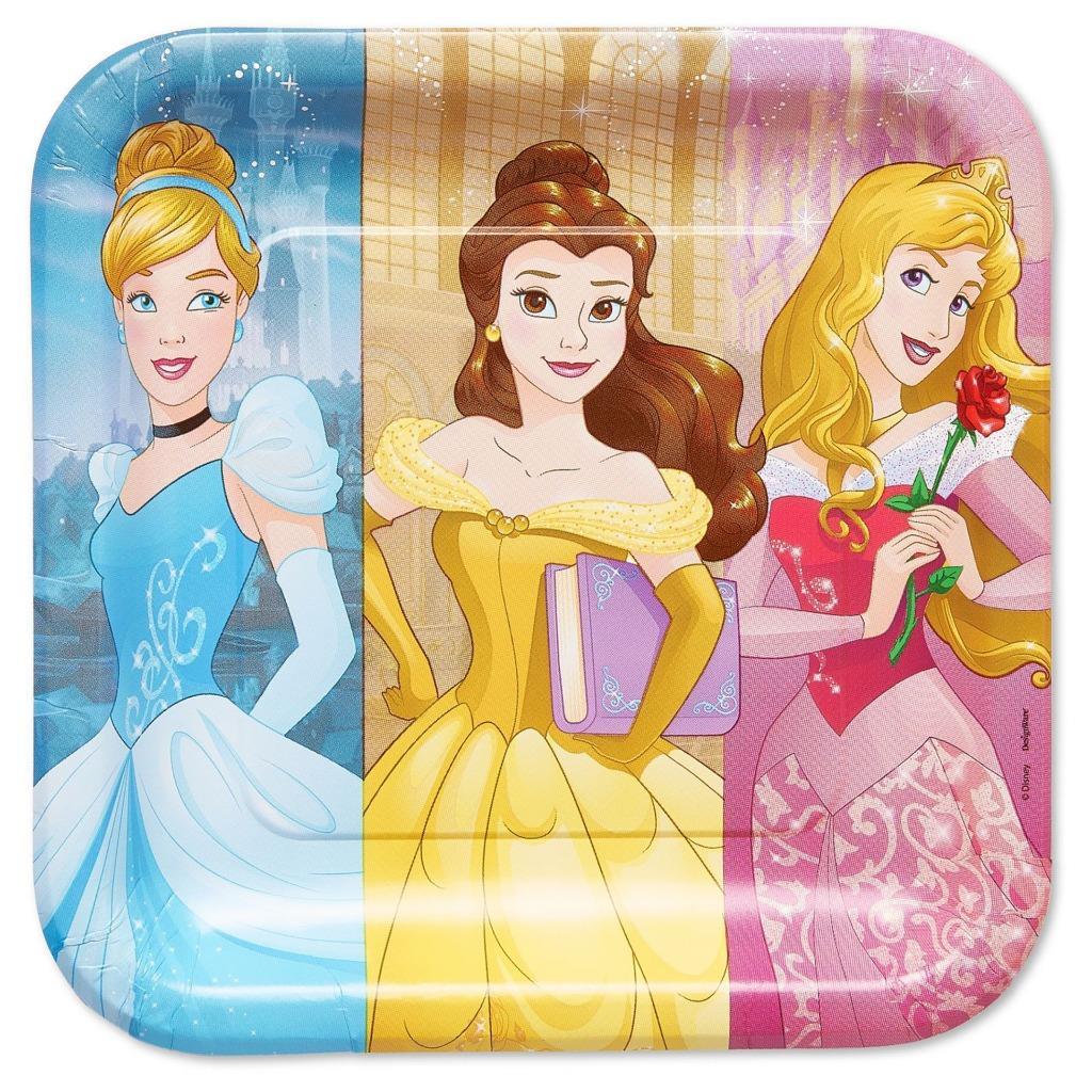 Disney Princess Dream Big Lunch Dinner Plates Party Supplies 8 Per Package New - $8.95