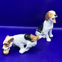 Royal Doulton Figurine  Dogs M.M 1097 &amp; M.N. 1099 Porcelain Set Made In ... - £55.53 GBP