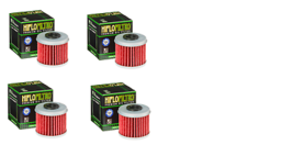 4 New HiFloFiltro Oil Filters For 2007-2024 Honda CRF 150R CRF150R 150RB Expert - £12.42 GBP