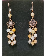 Golden Hematoid Quartz Earrings - $24.00