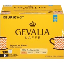 Gevalia Kaffe Signature Blend Coffee 100 to 200 Keurig K cup Pods Pick Any Size - £55.92 GBP+