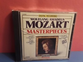 Mozart Masterpieces, Vol. 3: Concertos for Violin, Horn, Flute and Harp (CD, Cap - £4.17 GBP