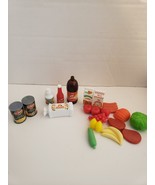Barbie Fun Fixin&#39; 1997 Refrigerator Set   - $36.67 CAD