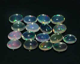 7x5 MM AAA Top Quality Natural Ethiopian Opal Loose Oval Gemstone Caboch... - $80.05