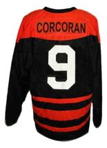 Any Name Number Trail Smoke Eaters Hockey Jersey New Black Corcoran Any Size image 5