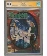 Cavewoman Creator Budd Root Signed CGC SS 8.5 Dragon Magazine #159 Art T... - $128.69