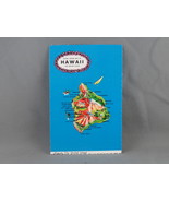 Vintage Postcard- Hawaii Orchid Island Map - Hawaiian Service Inc. - $20.50 CAD