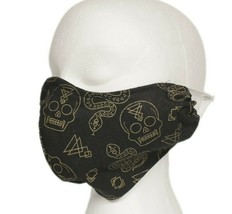 Sugar Skulls Theme Face Mask Handmade Filter Pocket Nose Wire Adult - £5.73 GBP