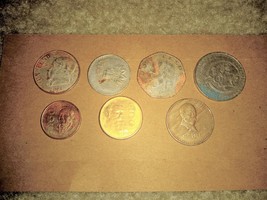 Lot of Various Denominations Vintage Mexican Mexico Pesos Coins Monedas - £23.69 GBP