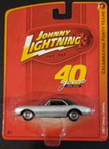 Johnny Lightning 40 Years 1967 Chevrolet Camaro Silver Version B - £7.98 GBP