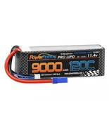 Power Hobby 3S 11.4V 9000mah 120C GRAPHENE + HV Lipo Battery with EC5 Plug - £89.97 GBP