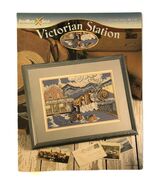 StitchWorld X-Stitch Victorian Station Train Leaflet only Needlework 1999 - $3.95