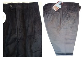 Men&#39;s Trousers Sports corduroy Size 42/52 It Grey Brown Vintage Style - £44.16 GBP+