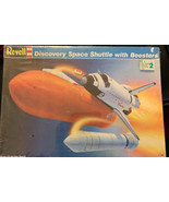 REVELL DISCOVERY SPACE SHUTTLE WITH BOOSTERS NASA MODEL KIT  4544 - $1,503.06 MXN