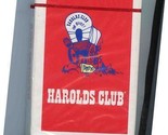 Harolds Club or Bust Sealed Deck of Playing Cards Reno Nevada - $11.88